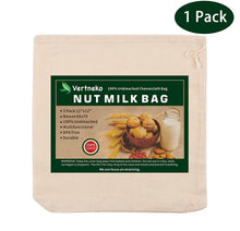 Load image into Gallery viewer, Organic Cotton Nut Milk Bag

