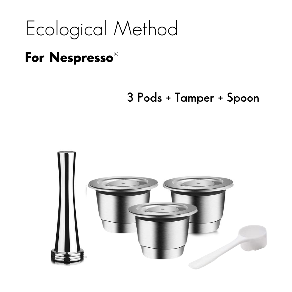 Reusable Nespresso Coffee Pods EcoLogical Method