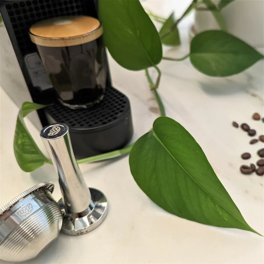 For Nespresso Vertuoline Pop Vertuo Next Coffee Maker Machine Reusable  Capsule Coffee Filter with Original Pods Stainless Steel
