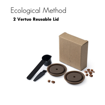 ecological method reusable pod nespresso vertuo refillable pod capsule eco friendly sustainable 