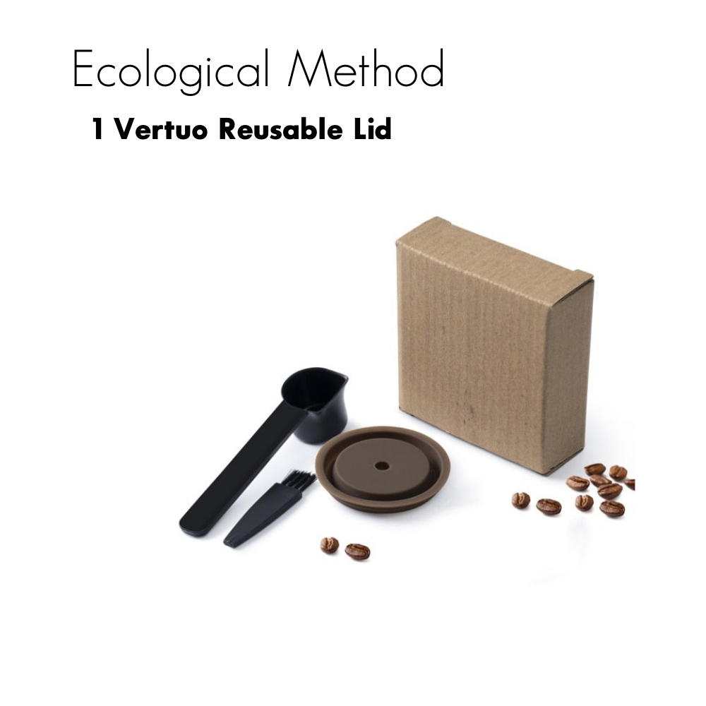 ecological method reusable pod nespresso vertuo refillable pod capsule eco friendly sustainable 