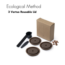 Load image into Gallery viewer, ecological method reusable pod nespresso vertuo refillable pod capsule eco friendly sustainable 
