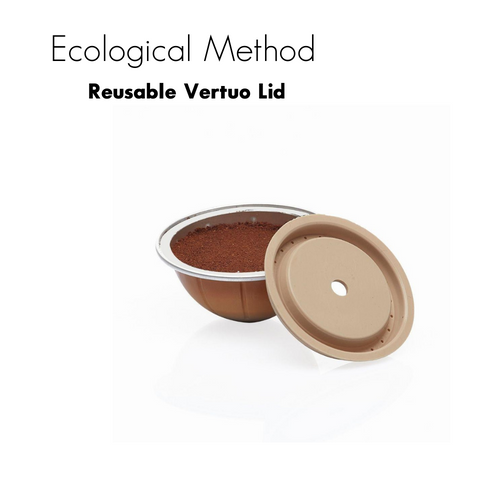 ecological method reusable pod nespresso vertuo refillable pod capsule eco friendly sustainable
