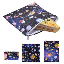 Load image into Gallery viewer, 3PCS Ecological Reusable Snack Bag, Best Food Wraps for Sandwich or Snacks. Waterproof Bag Reusable Food Storage Container for Kitchen or Travel.
