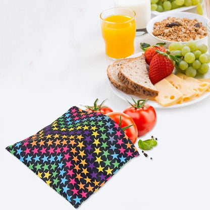 3PCS Ecological Reusable Snack Bag, Best Food Wraps for Sandwich or Snacks. Waterproof Bag Reusable Food Storage Container for Kitchen or Travel.